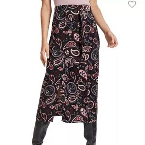 Ted Baker Tetria Printed Midi Skirt Paisley size 0